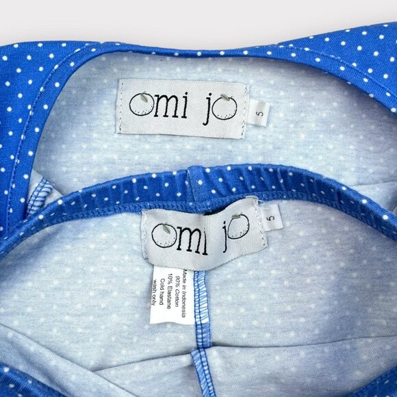 Sz 5 Omi Jo French Dot simple tunic and sz 5 blooms set - Picture 7 of 8